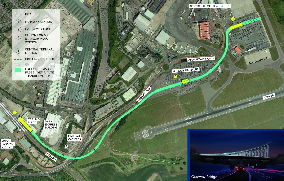 Construction Of The Luton Direct Air Rail Transit DART Has Started construction-of-the-luton-direct-air-rail-transit-dart-has-started