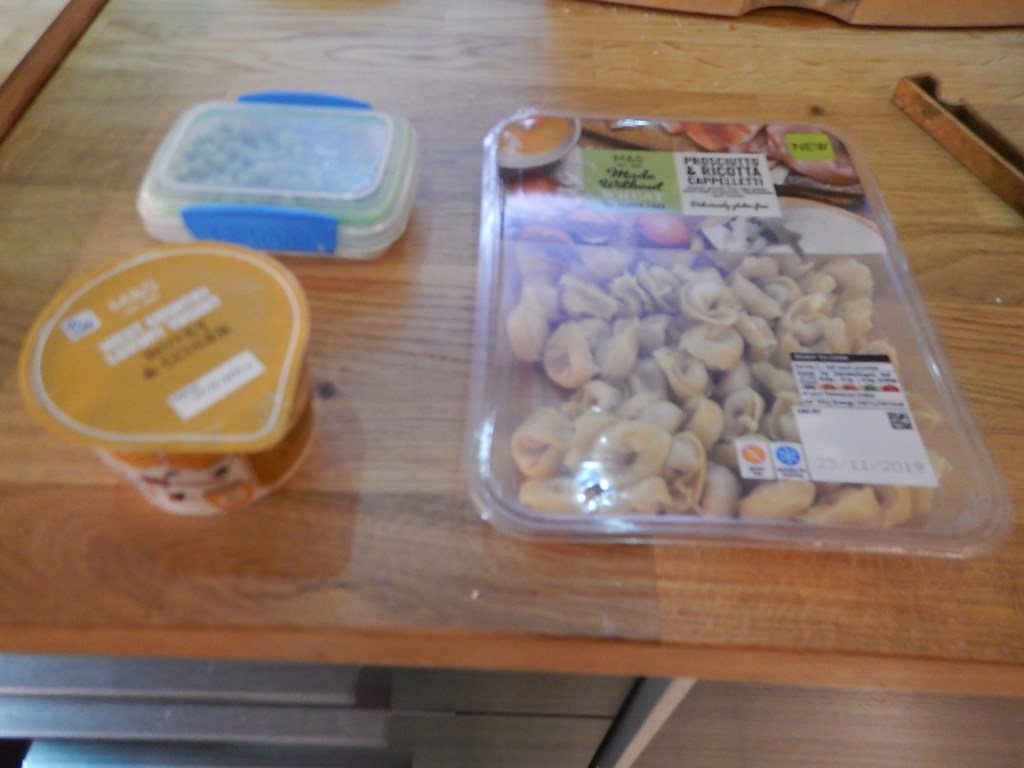 1. Pasta, Peas and Luxury Yoghurt