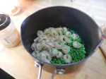 6. Drain The Peas And Pasta