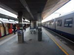 The Cross-Platform Interchange Between Crossrail And Thye Central Line At Stratford Station