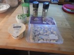 1. Ingredients – Pasta, Yogurt, Peas, Lemon Juice, Chives And&nbsp;Coriander