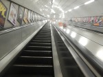 Up The Escalator At Kings Cross Station