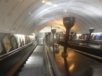 Traditional Escalators At Swiss Cottage Tube&nbsp;Station