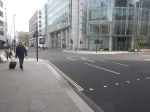 The New Diagonal Crossing On Moorgate – Towards Marks and Spencer and Southbound&nbsp;Buses