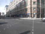 The New Diagonal Crossing On Moorgate – Towards Halifax, EE, LEON, Boots, Moorgate Station and Northbound&nbsp;Buses